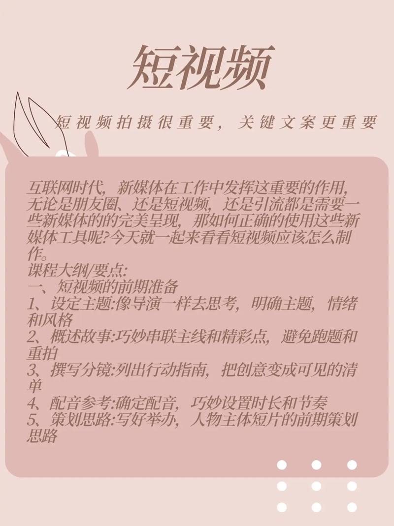 制作短視頻的關(guān)鍵要素：明確主題與選擇平臺(tái)的重要性