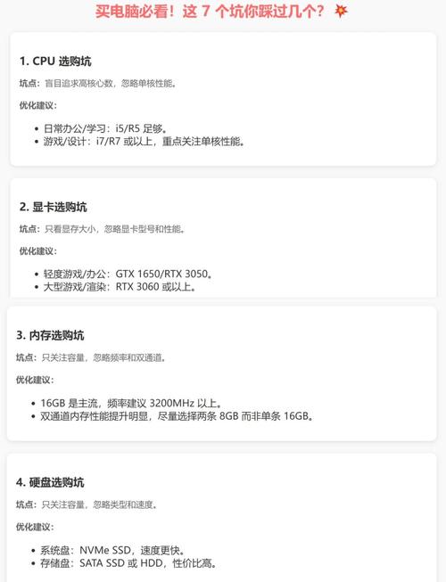 組裝電腦性能不足?這幾個(gè)坑你可能也踩過(guò)!