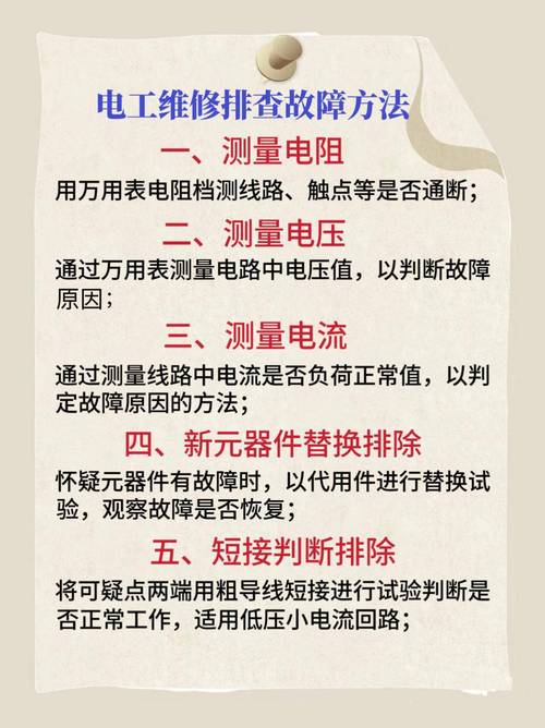 家電維修操作規范與故障排查全流程指南