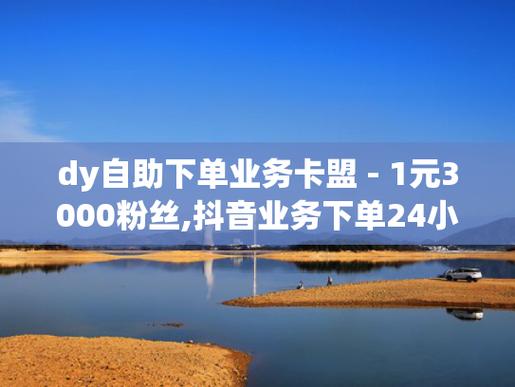 卡盟dy點(diǎn)贊-0.1元一萬贊平臺