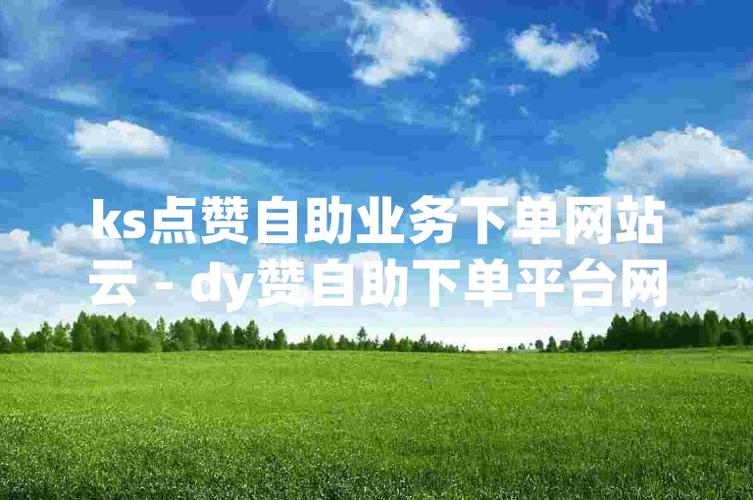 ks推廣自助網站便宜-ks點贊怎么刪除