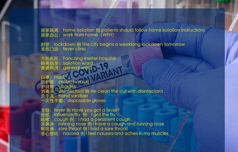 新冠疫情英文怎么表達的-技術應用-技術應用