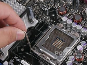 電腦組裝步驟_組裝電腦_LGA775處理器安裝