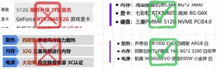 電腦整機避坑指南_組裝電腦_雙十一電腦選購攻略