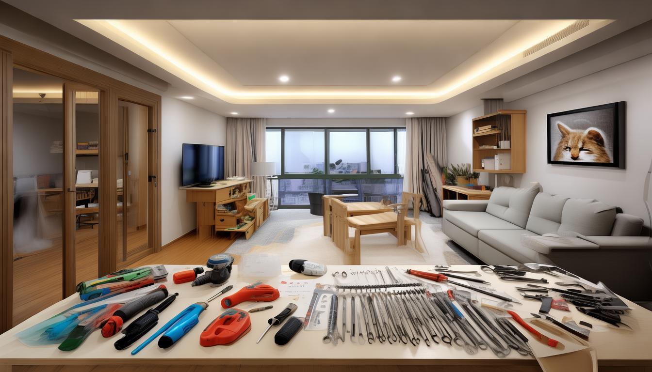 家電維修工具套裝_數(shù)字萬用表電路檢測_家電維修